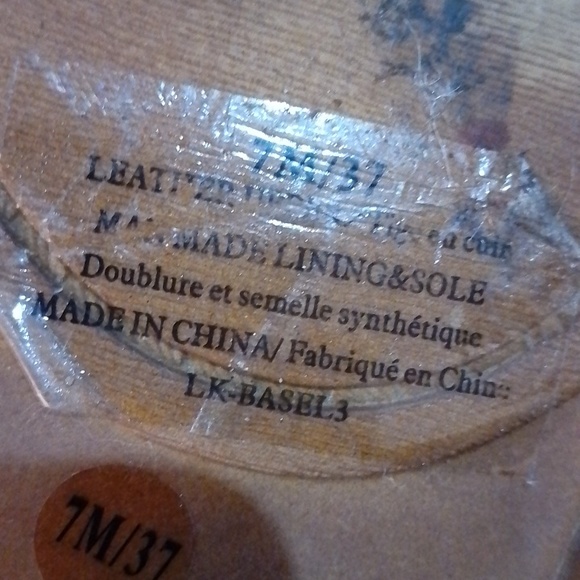 F2 Lucky Brand 7 perforated ankle boots - Picture 7 of 8